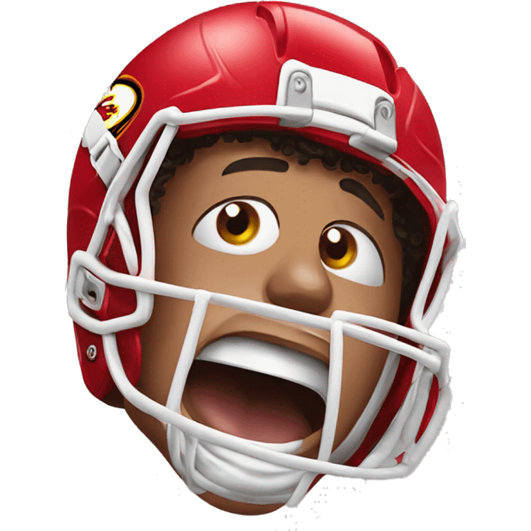 Patrick Mahomes crying  emoji