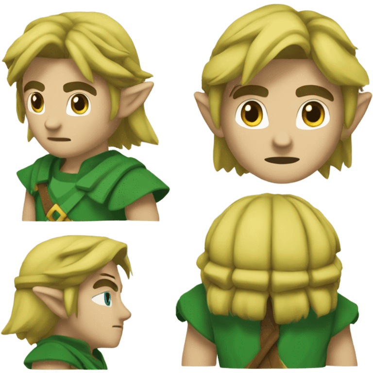 Link from the legend of Zelda emoji