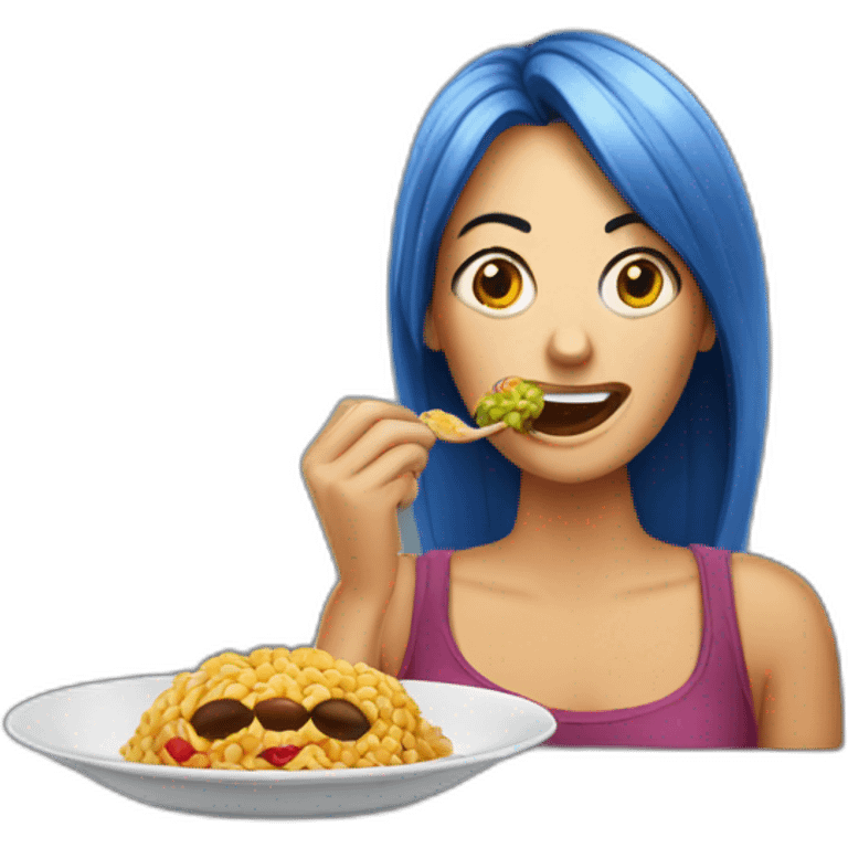 Woman-eating-jeff-probst emoji