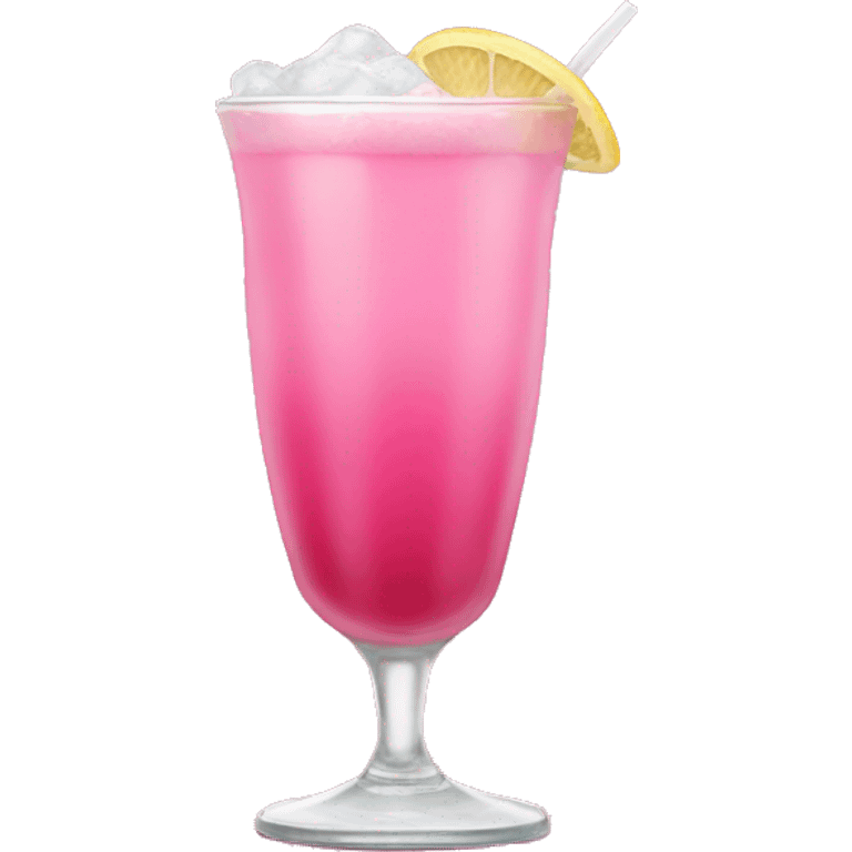 Pink drink emoji