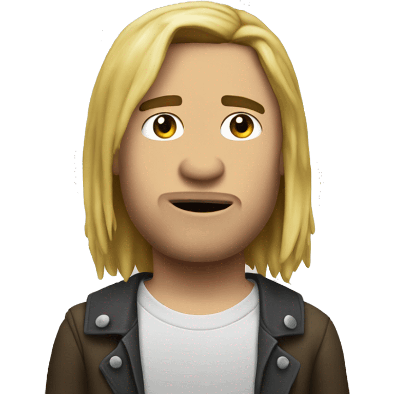 Kirt cobain emoji