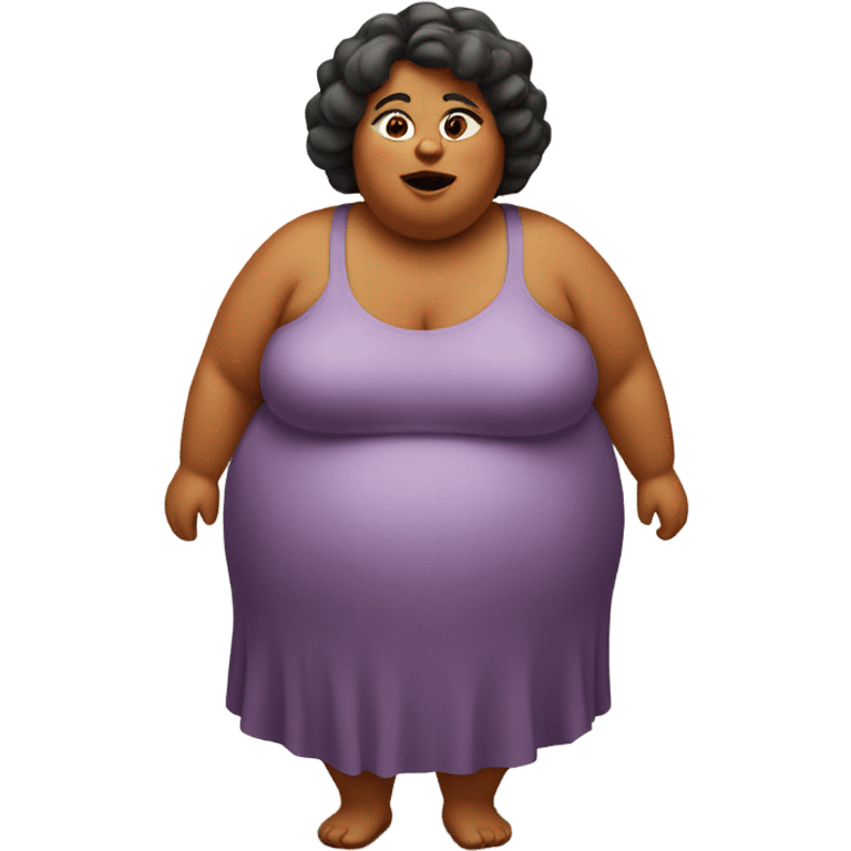 Fat lady emoji