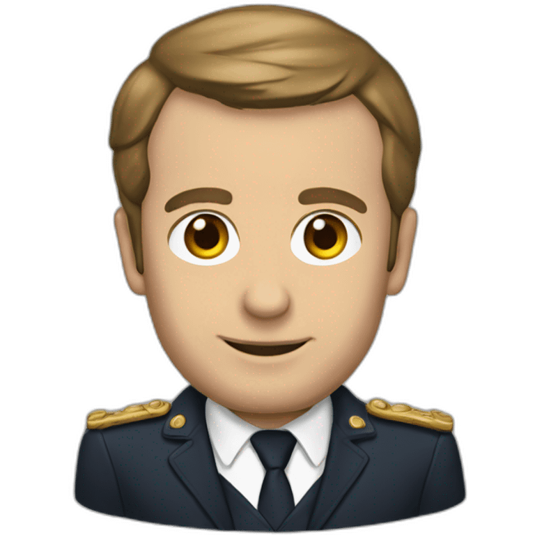 macron énervé emoji