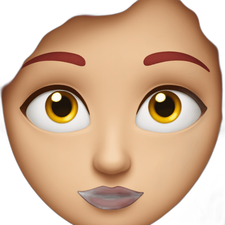 Les yeux rouges emoji