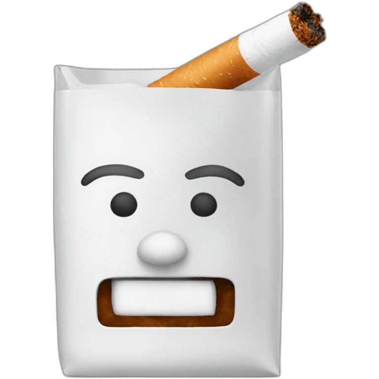 bonhomme cigarette emoji