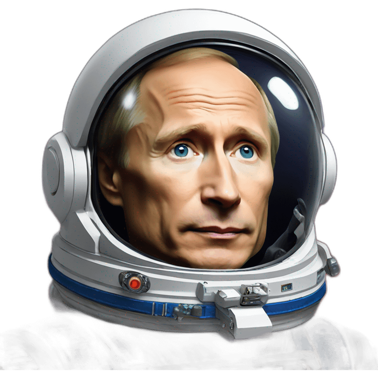 psychedelic astronaut Putin emoji