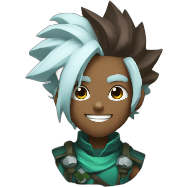 Ekko from league of legends emoji