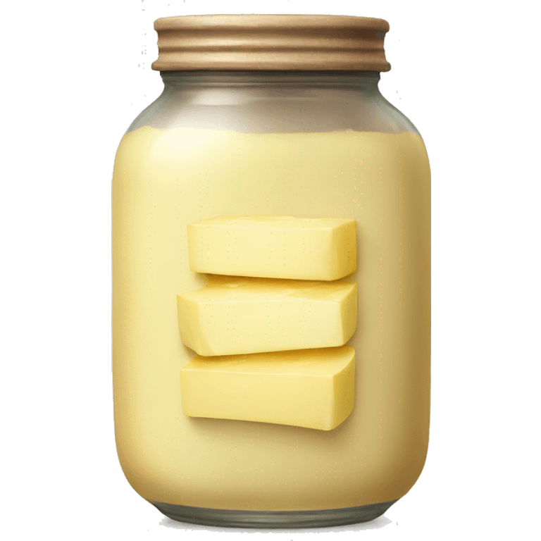 jar with butter emoji