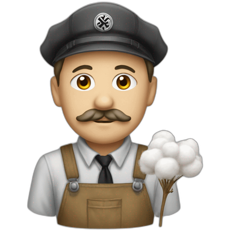 hitler being cotton picker emoji