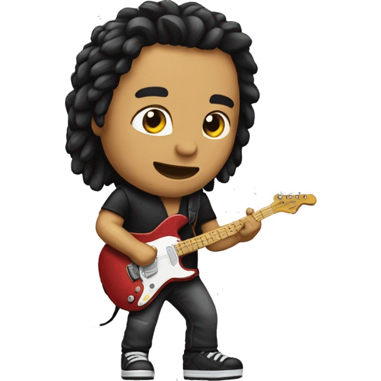 Chitarrista rock emoji