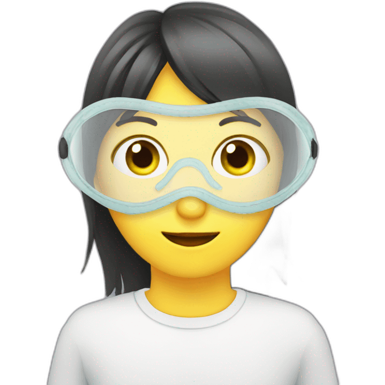 protection glass eye mask emoji