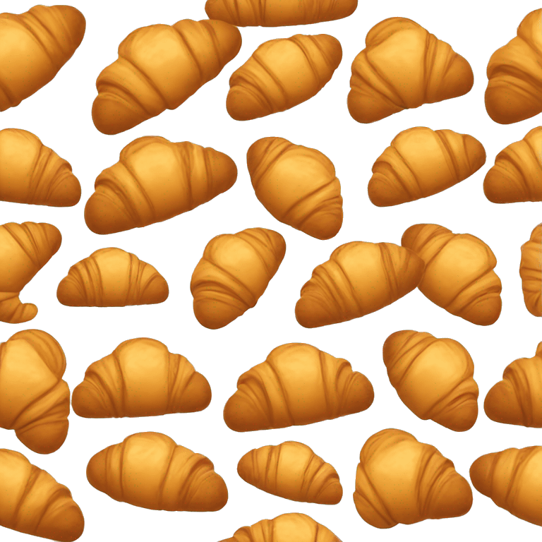 croissant with cream emoji