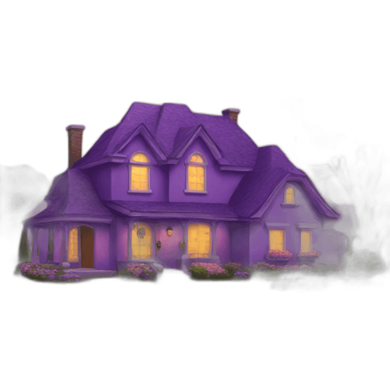 Home purple emoji