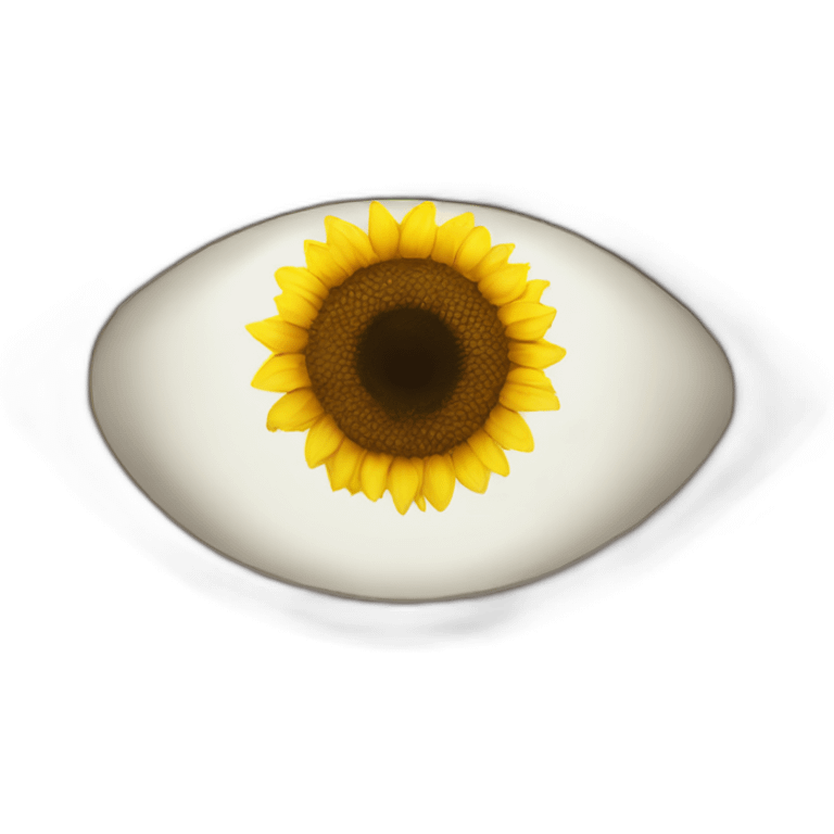 sunflower-eyes-hearth emoji