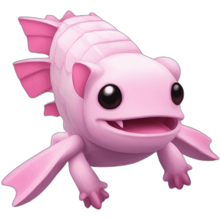 Minecraft axolotl emoji