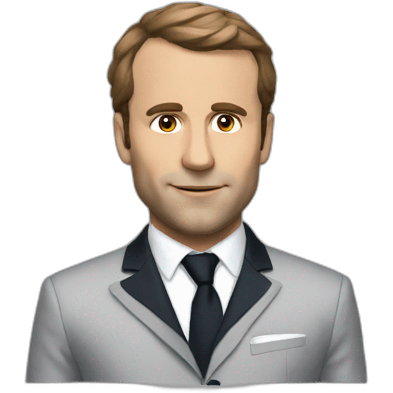 Macron sexy emoji