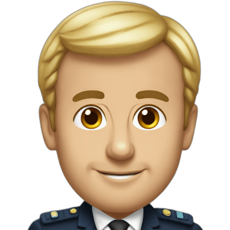 Émanuel macron emoji