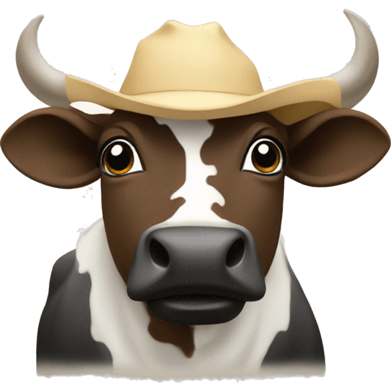 Vaca enamorada emoji