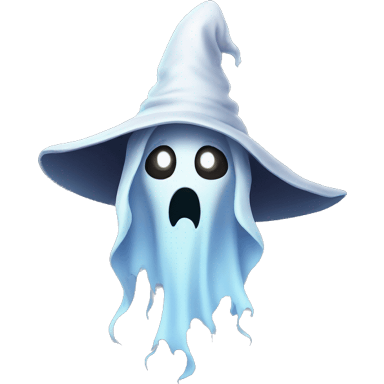 Ghost witch emoji