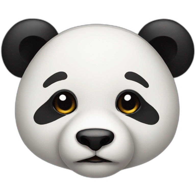 Silence panda  emoji