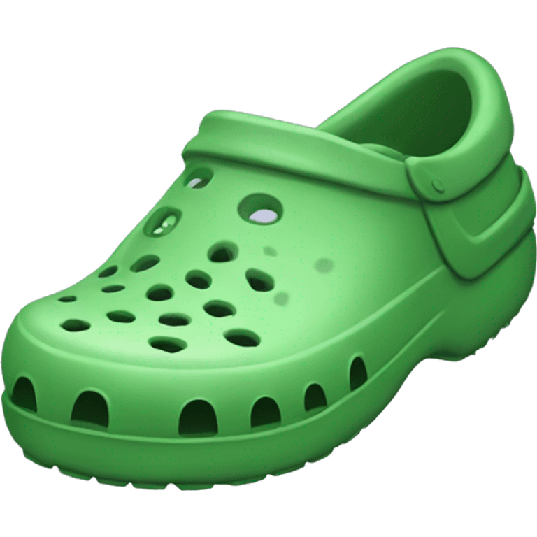 Crocs shoe emoji