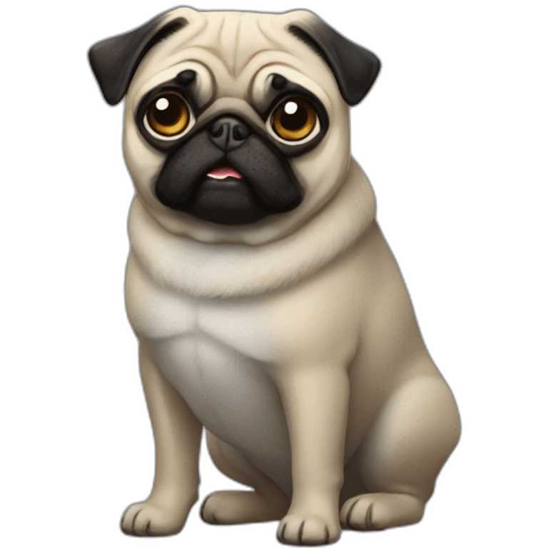 Minister pug emoji