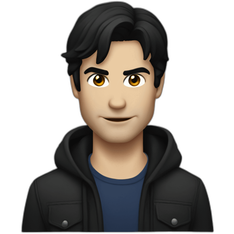 damon salvatore from the serie vampirediaries emoji