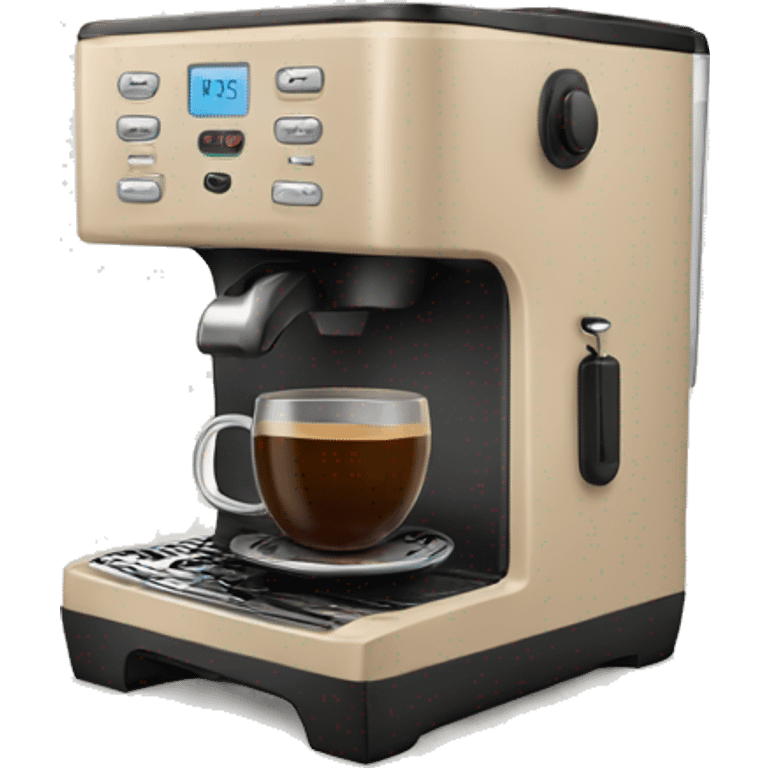 beige coffee maker emoji