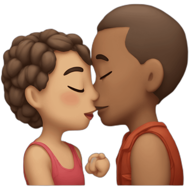 Popo beso emoji