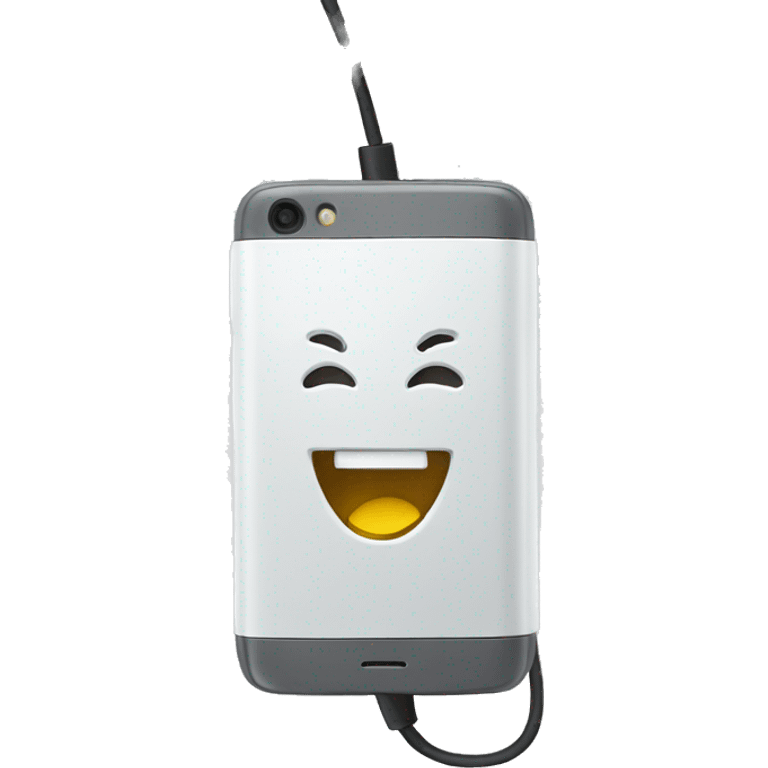 charging phone emoji