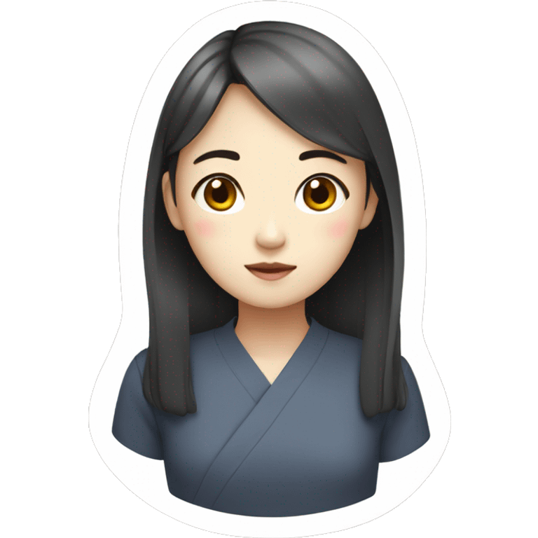 Korean girl emoji