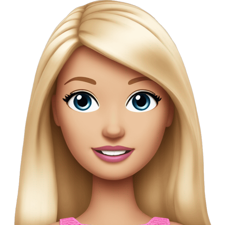 barbie like a emoji