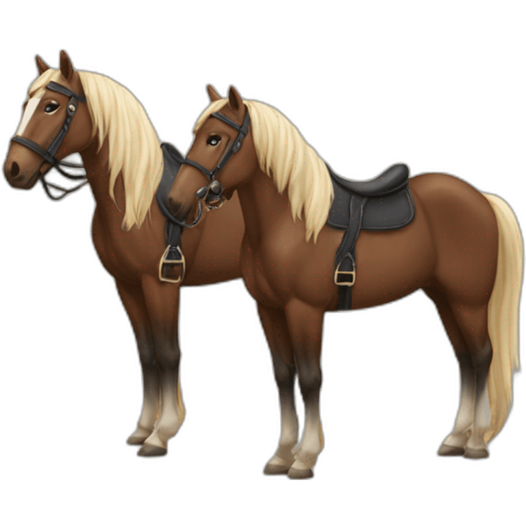 Caballos emoji