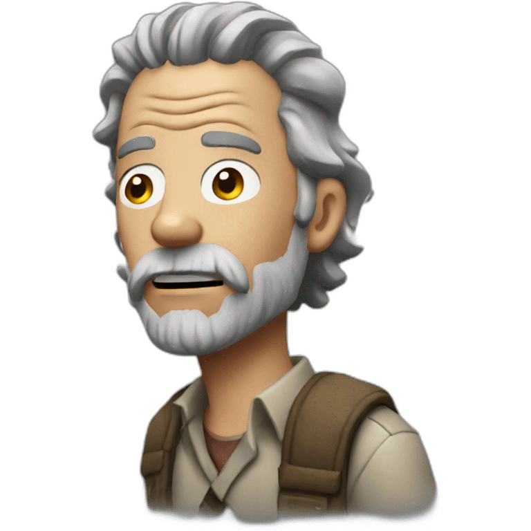 Rick walking dead emoji