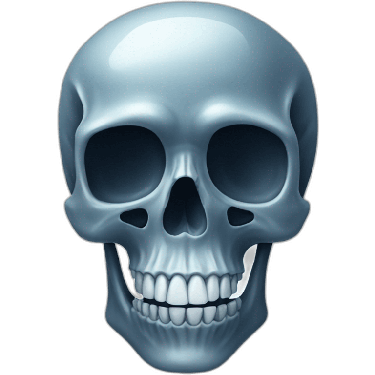 X Ray skull emoji