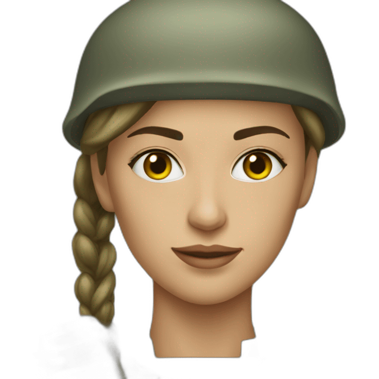 ukraine soldier woman emoji