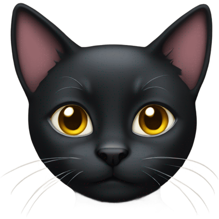 Black  cat emoji