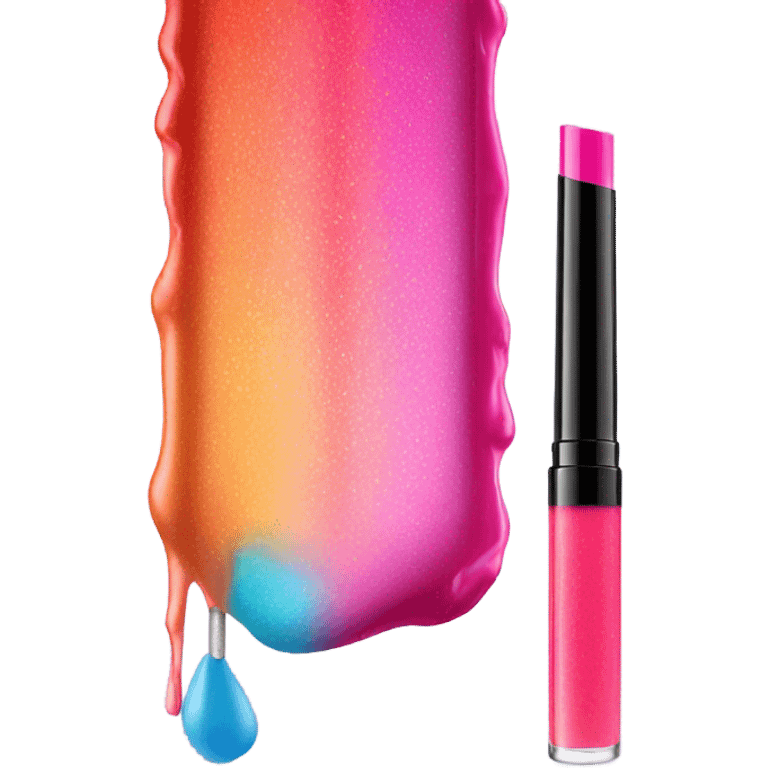 Lip gloss emoji