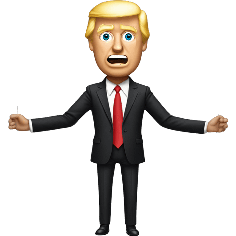 Stringed Marionette Trump emoji