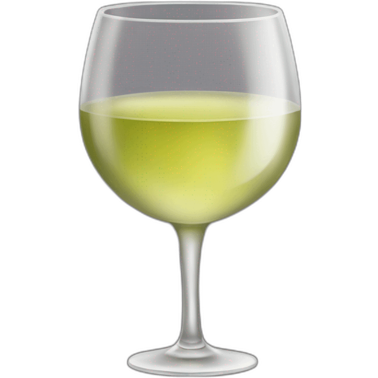 white wine glass emoji