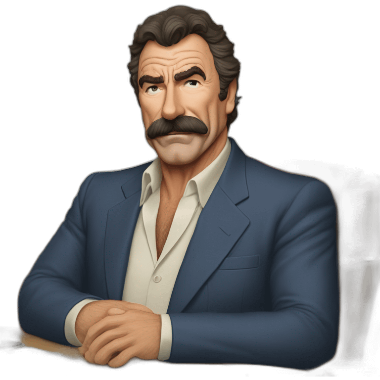 aragones tom selleck emoji