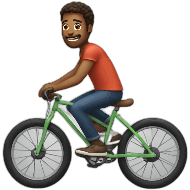 mike on a bike emoji