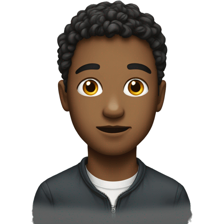 portrait of a young man emoji