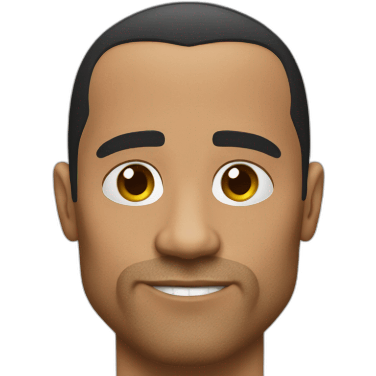 The rock sourcil lever  emoji