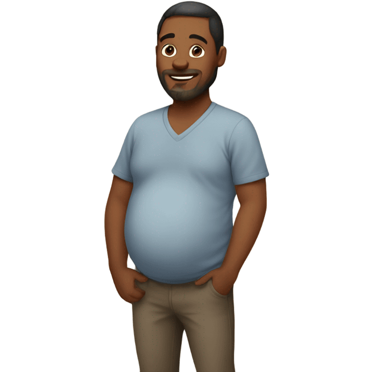 Pregnant man emoji