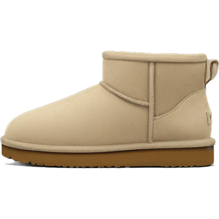 ugg lowmel sand black emoji