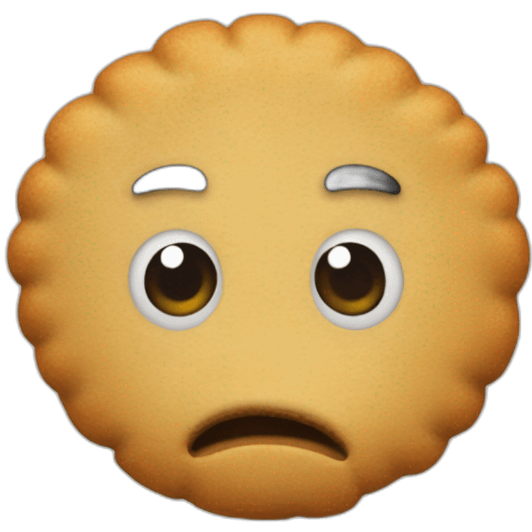 Rugbymen mange une biscotte emoji