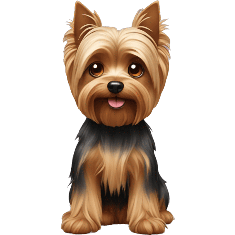 Slim Yorkshire terrier  emoji