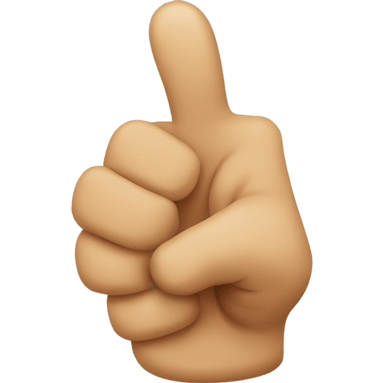 Maori thumbs up emoji