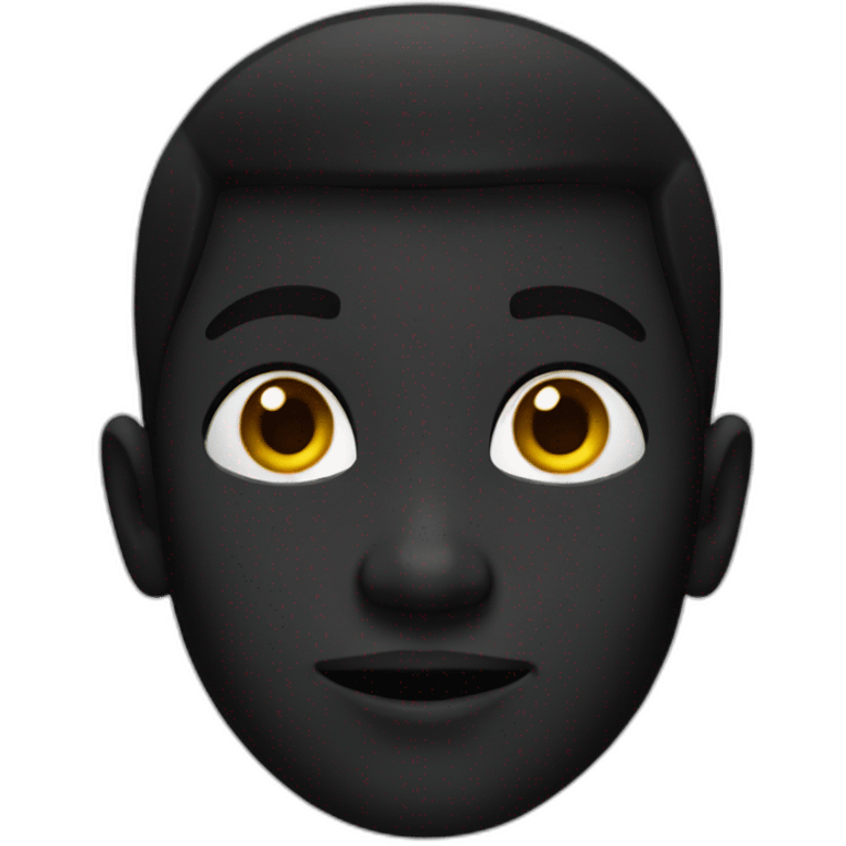 Dark boy emoji